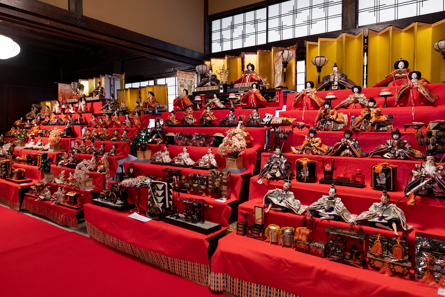 古き良き ひな人形展